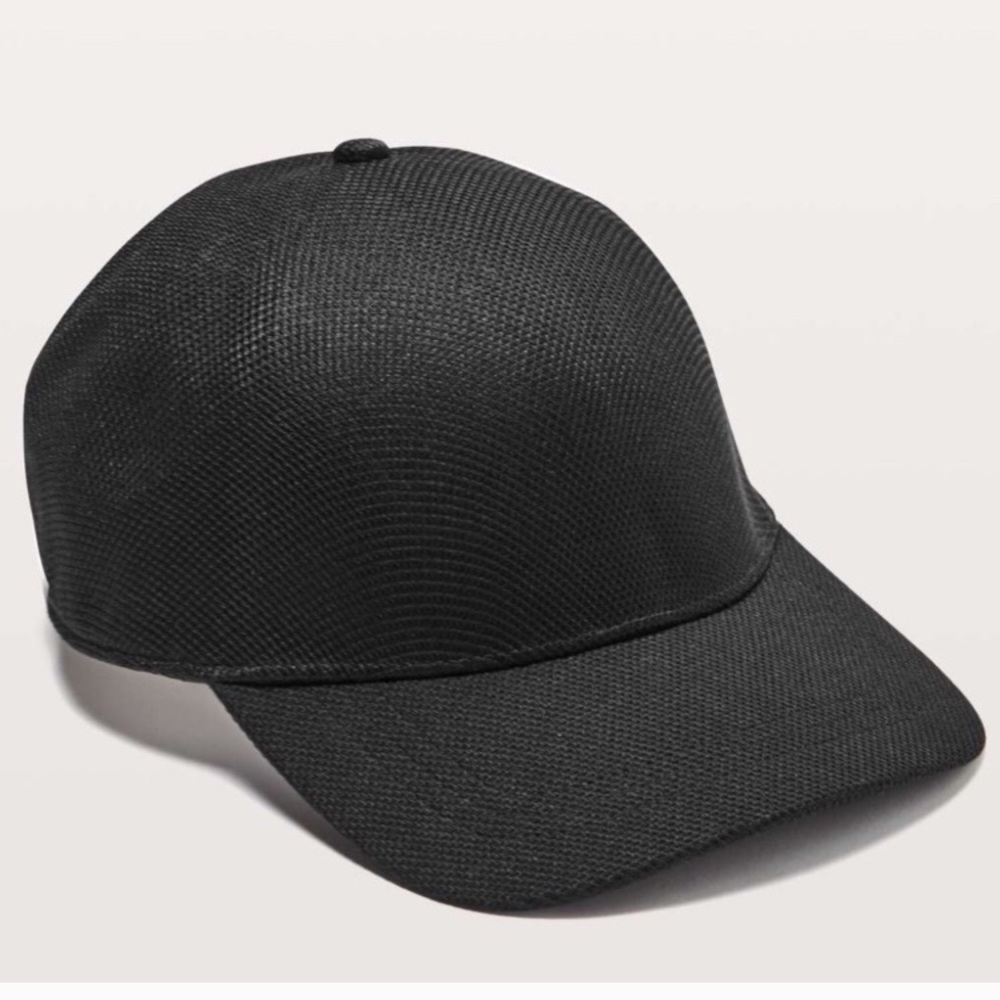 NEW Black Lululemon men’s Single Panel Hat *Cool